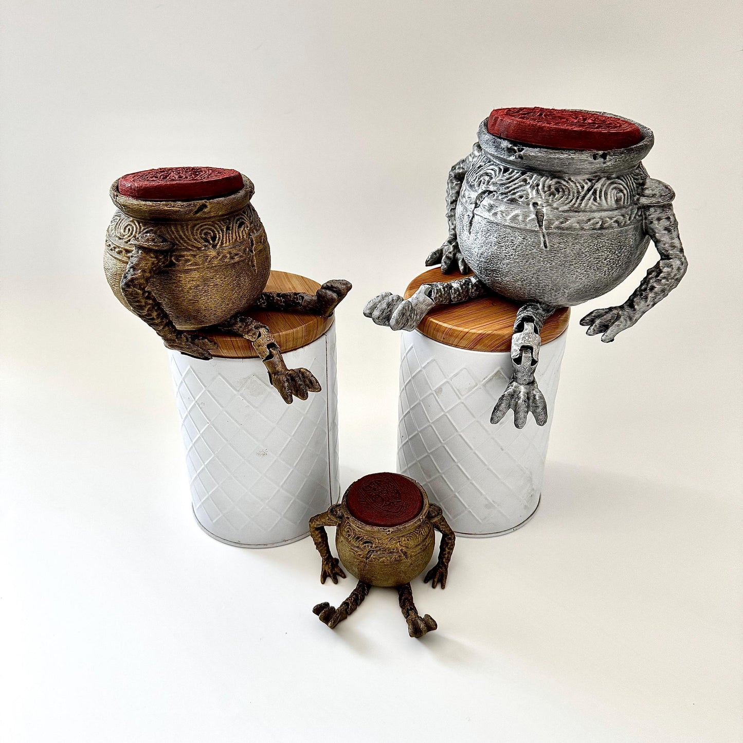 Alexander Pot - Dark Souls - Elden Ring - Iron Fist Pot - Warrior Jar - Souls Like Shelf Home Decore