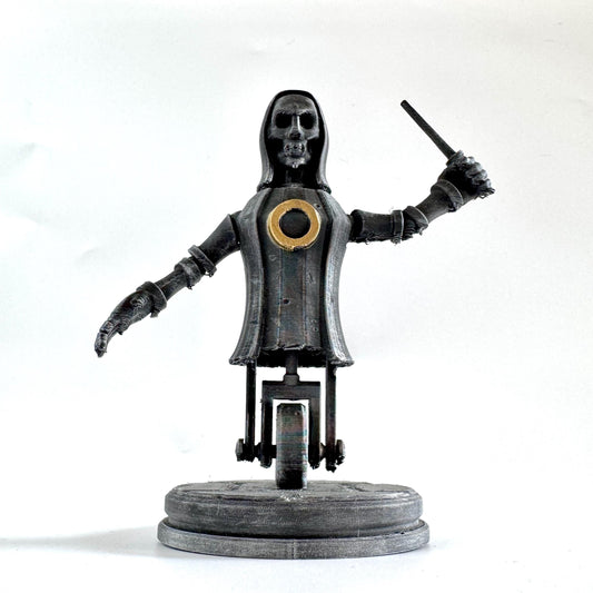 Death Eater Training Dummy | 3D Printed & Hand-Painted | Wizarding World-Inspired Decor | Dark Arts Collectible