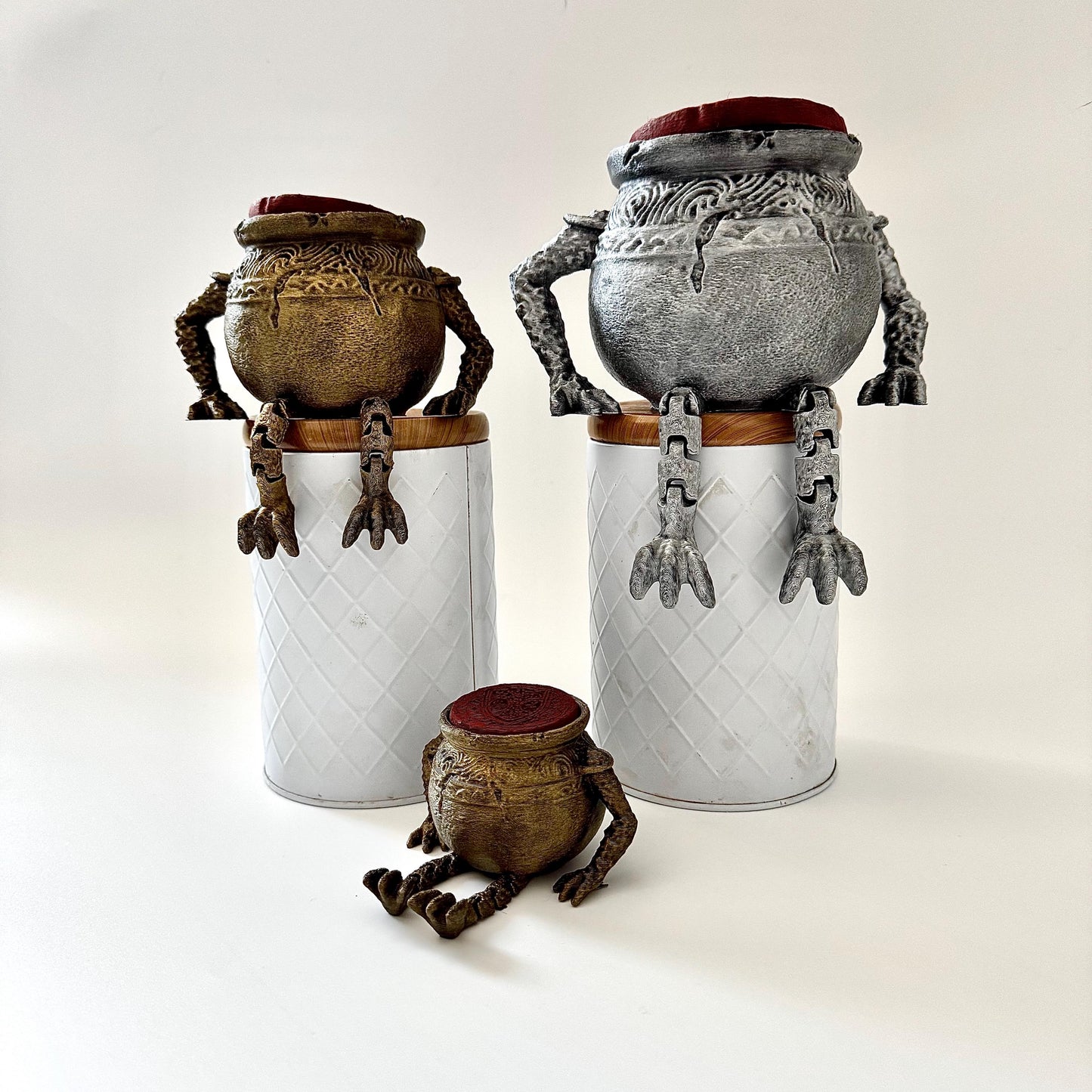 Alexander Pot - Dark Souls - Elden Ring - Iron Fist Pot - Warrior Jar - Souls Like Shelf Home Decore