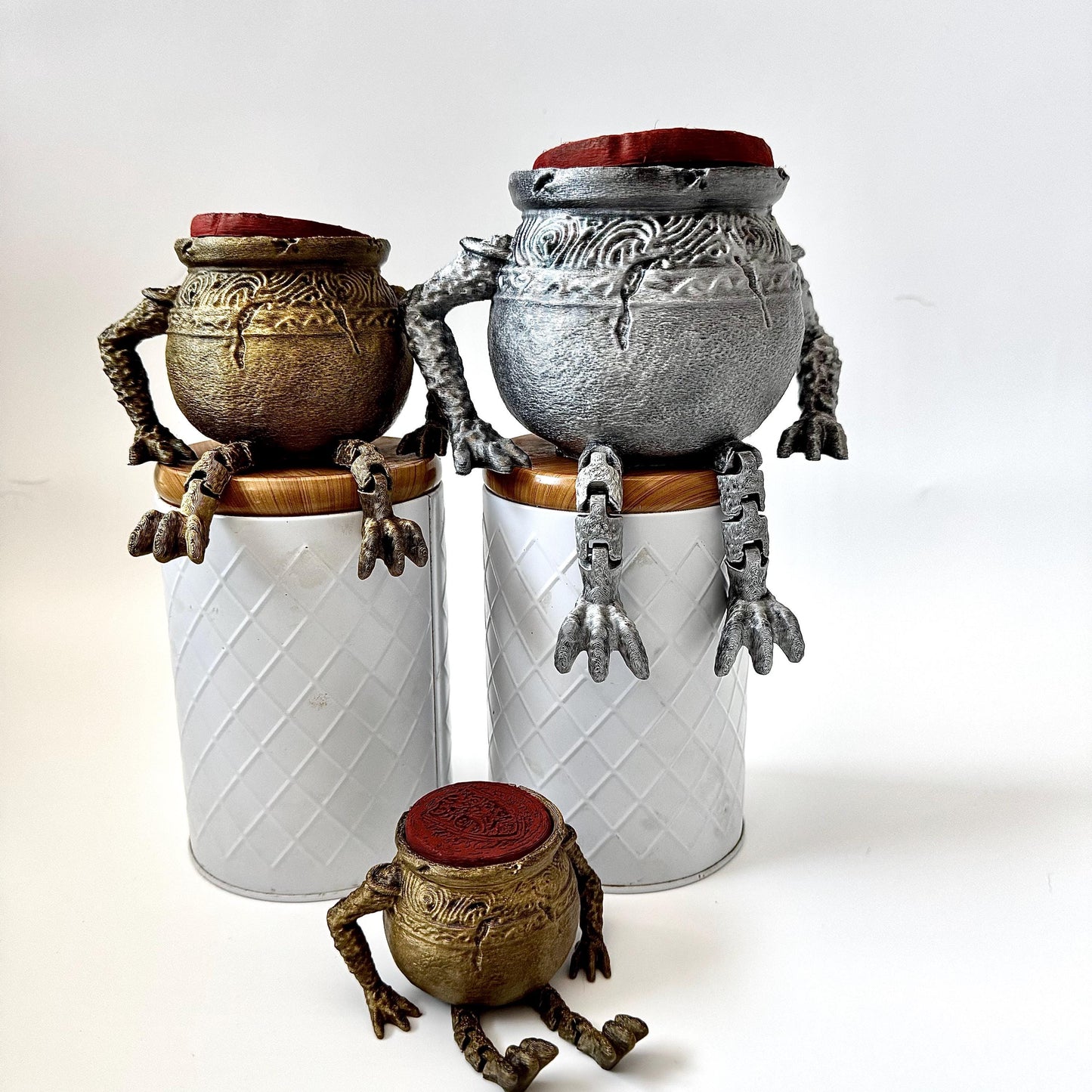Alexander Pot - Dark Souls - Elden Ring - Iron Fist Pot - Warrior Jar - Souls Like Shelf Home Decore