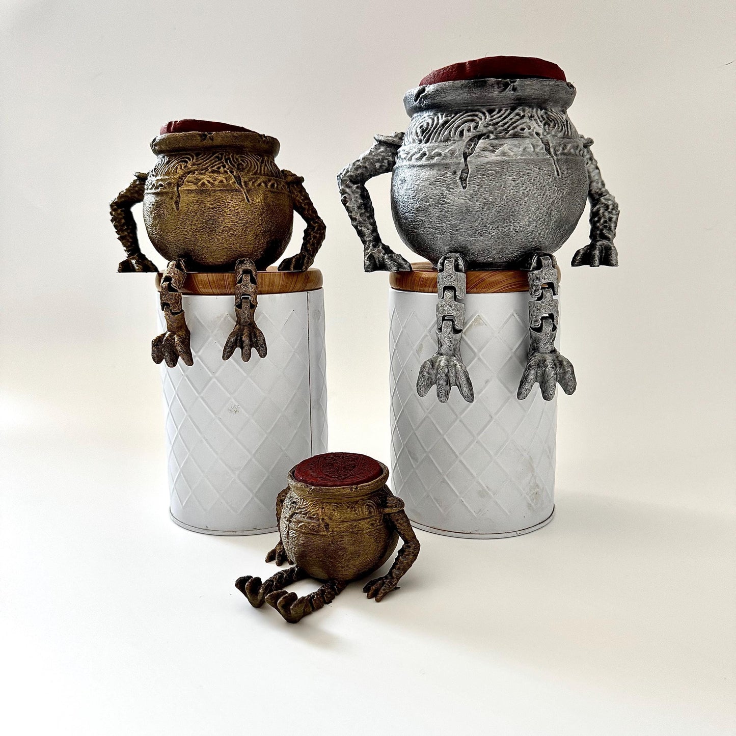 Alexander Pot - Dark Souls - Elden Ring - Iron Fist Pot - Warrior Jar - Souls Like Shelf Home Decore