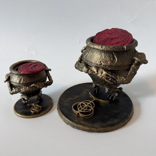 Iron Fist Alexander Figurine: Elden Ring Pot Warrior - Hand-Painted PLA