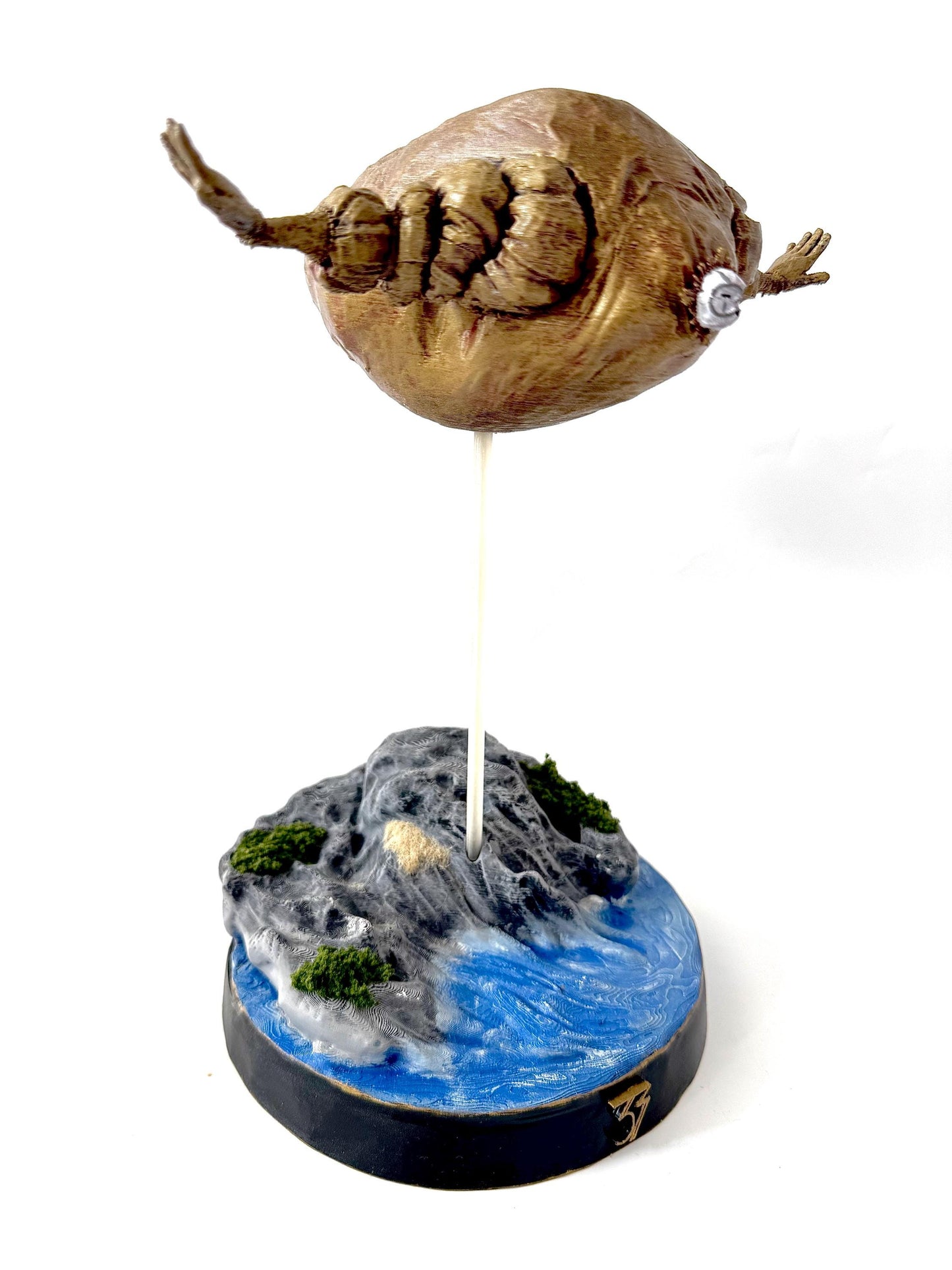 Expedition 33 Clair Obscur Flying  Esquie Stand Display Diorama - Gamer Gift