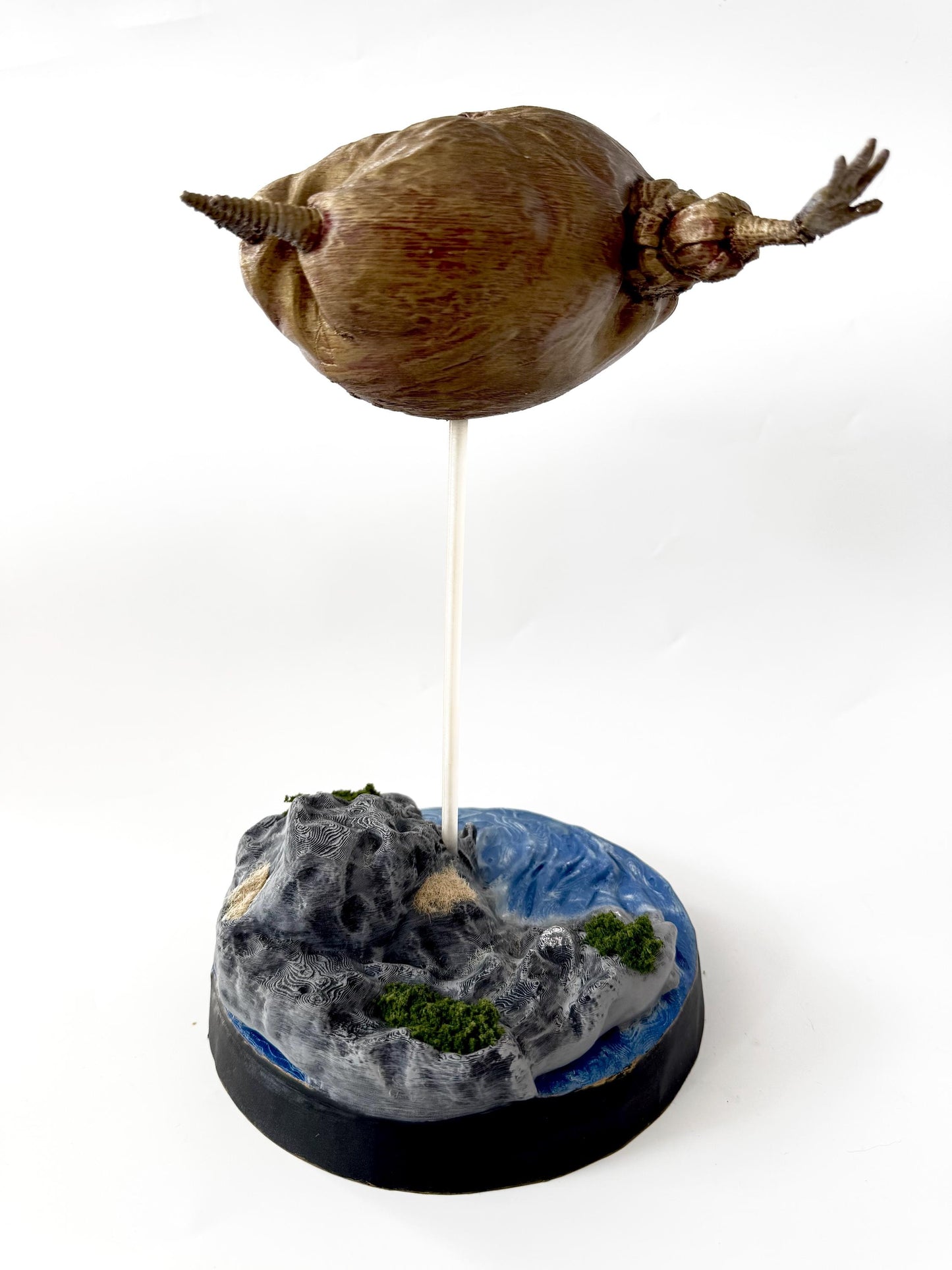 Expedition 33 Clair Obscur Flying  Esquie Stand Display Diorama - Gamer Gift