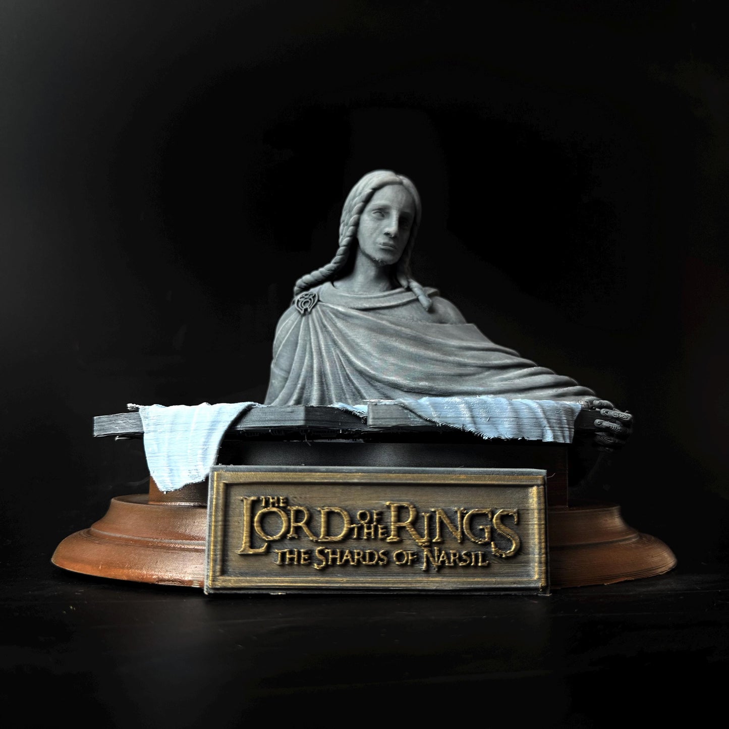 Hand-Painted Shards of Narsil Replica - Lord of the Rings Collectible