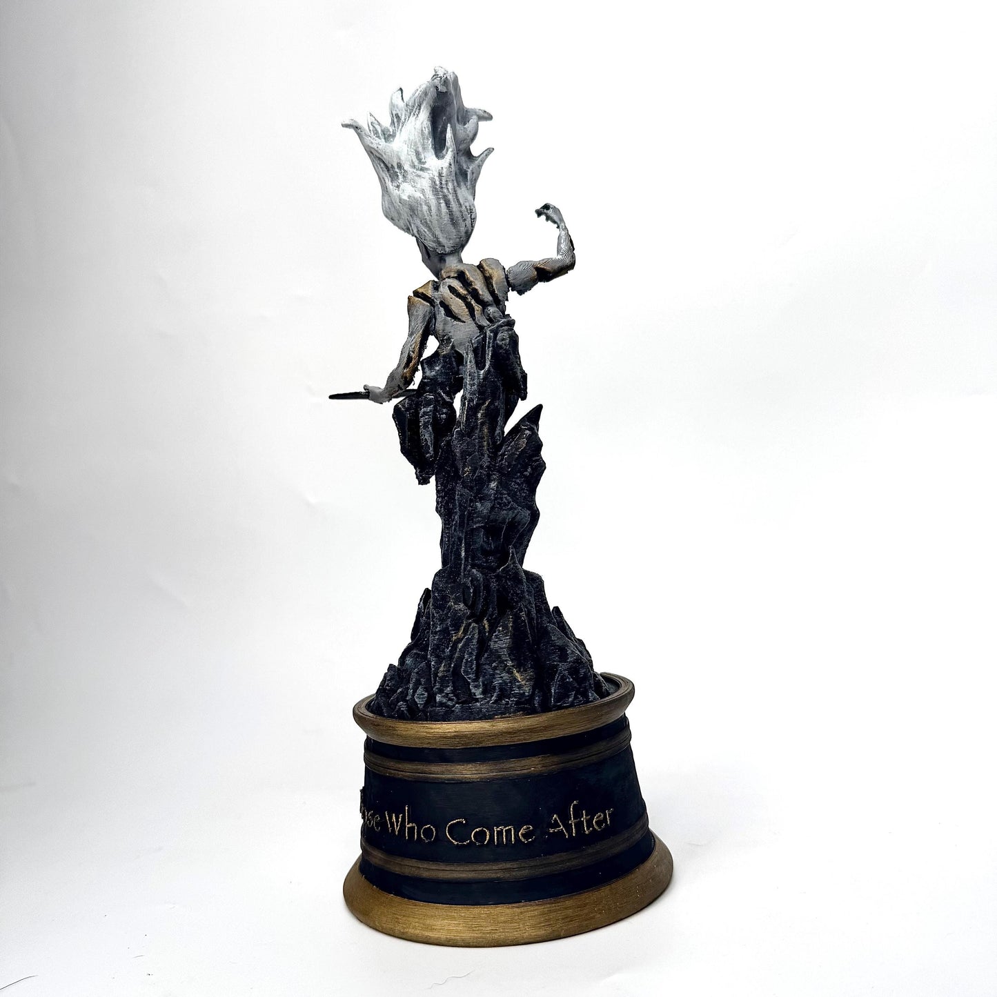 Hand-Painted 3D Printed Monolith Figurine - Clair Obscur Expedition 33 Inspired - Alternative Funart version.