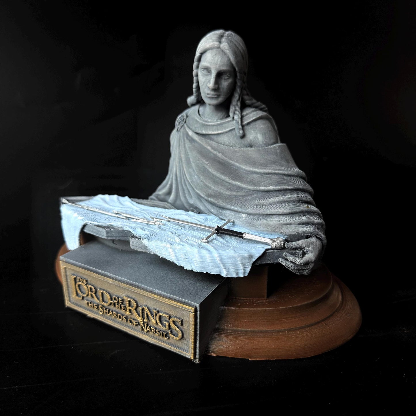 Hand-Painted Shards of Narsil Replica - Lord of the Rings Collectible