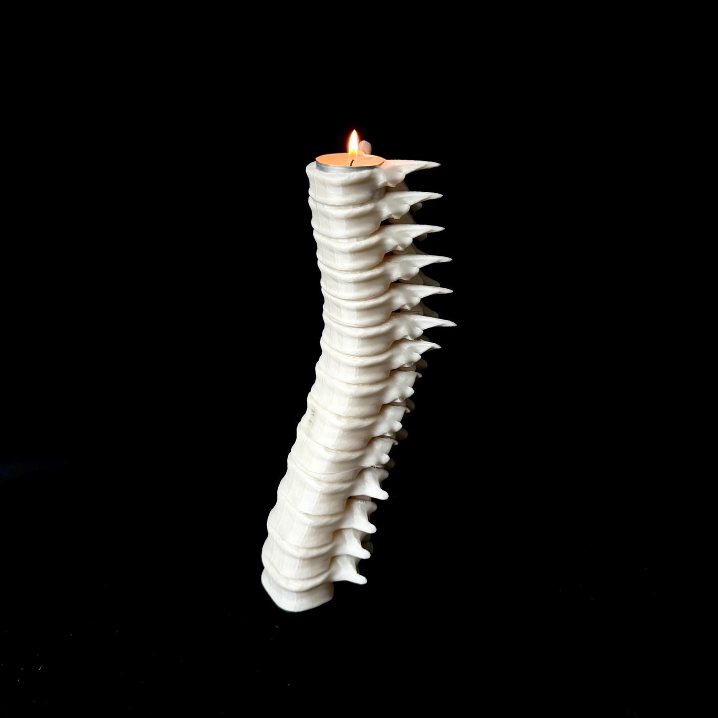 Spine Candlestick: 3D Printed Wizard Decor - Harry Potter Inspired