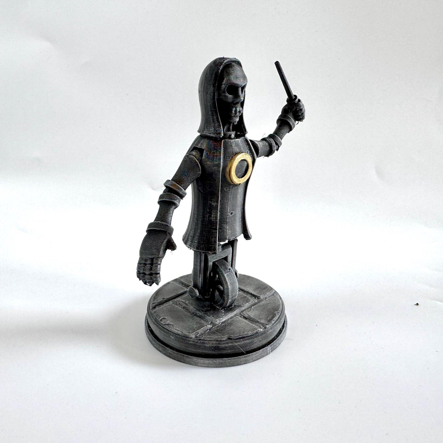 Death Eater Training Dummy | 3D Printed & Hand-Painted | Wizarding World-Inspired Decor | Dark Arts Collectible