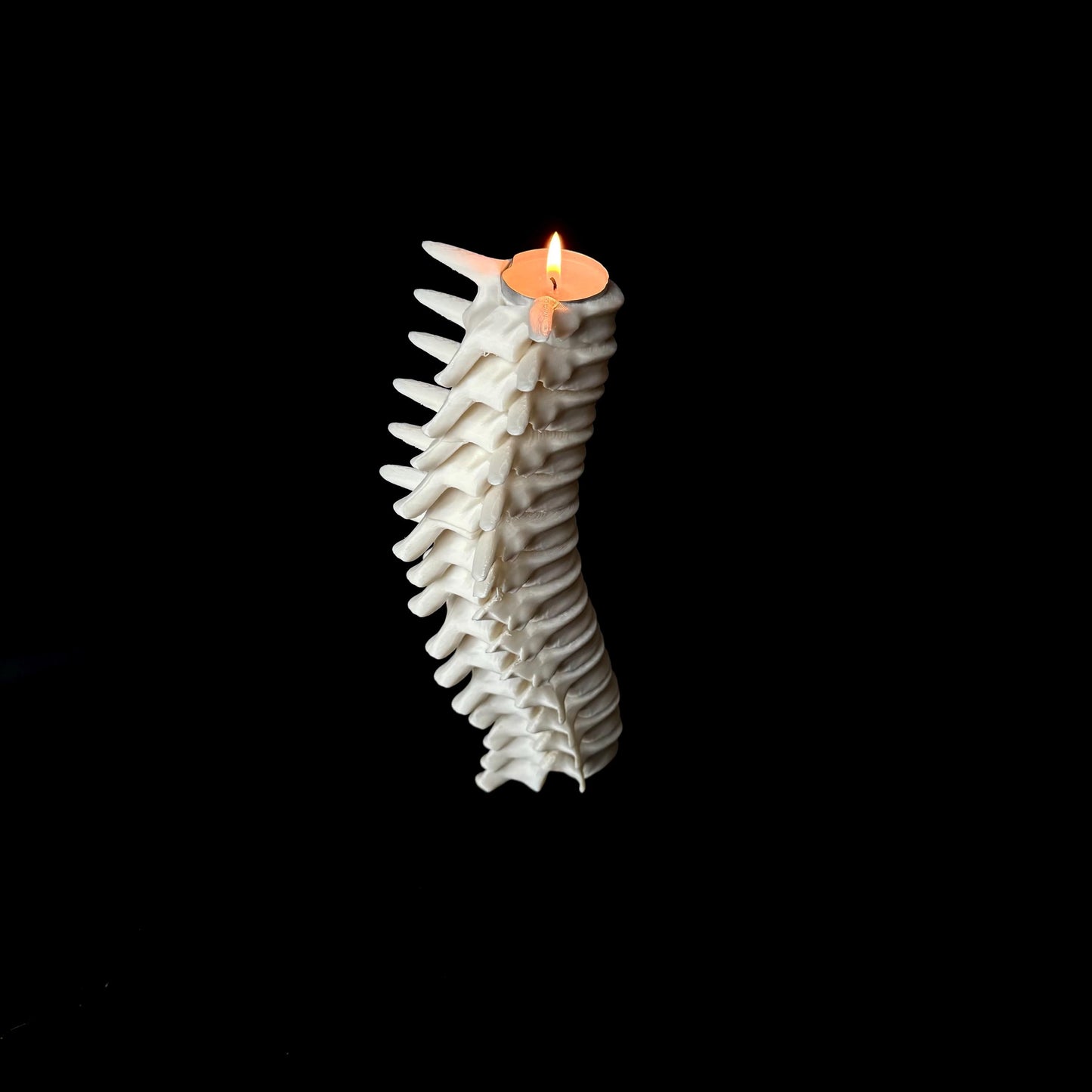 Spine Candlestick: 3D Printed Wizard Decor - Harry Potter Inspired