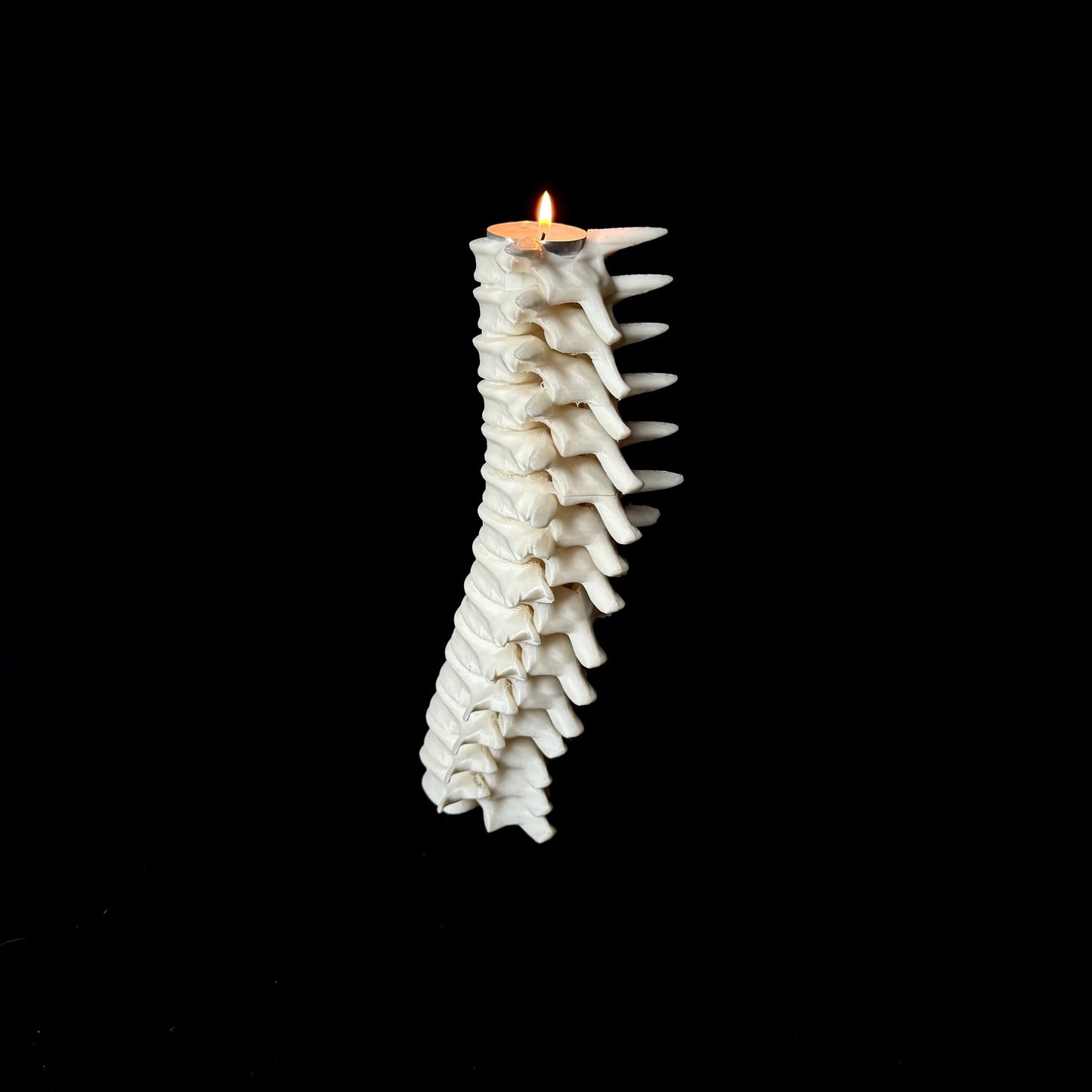 Spine Candlestick: 3D Printed Wizard Decor - Harry Potter Inspired