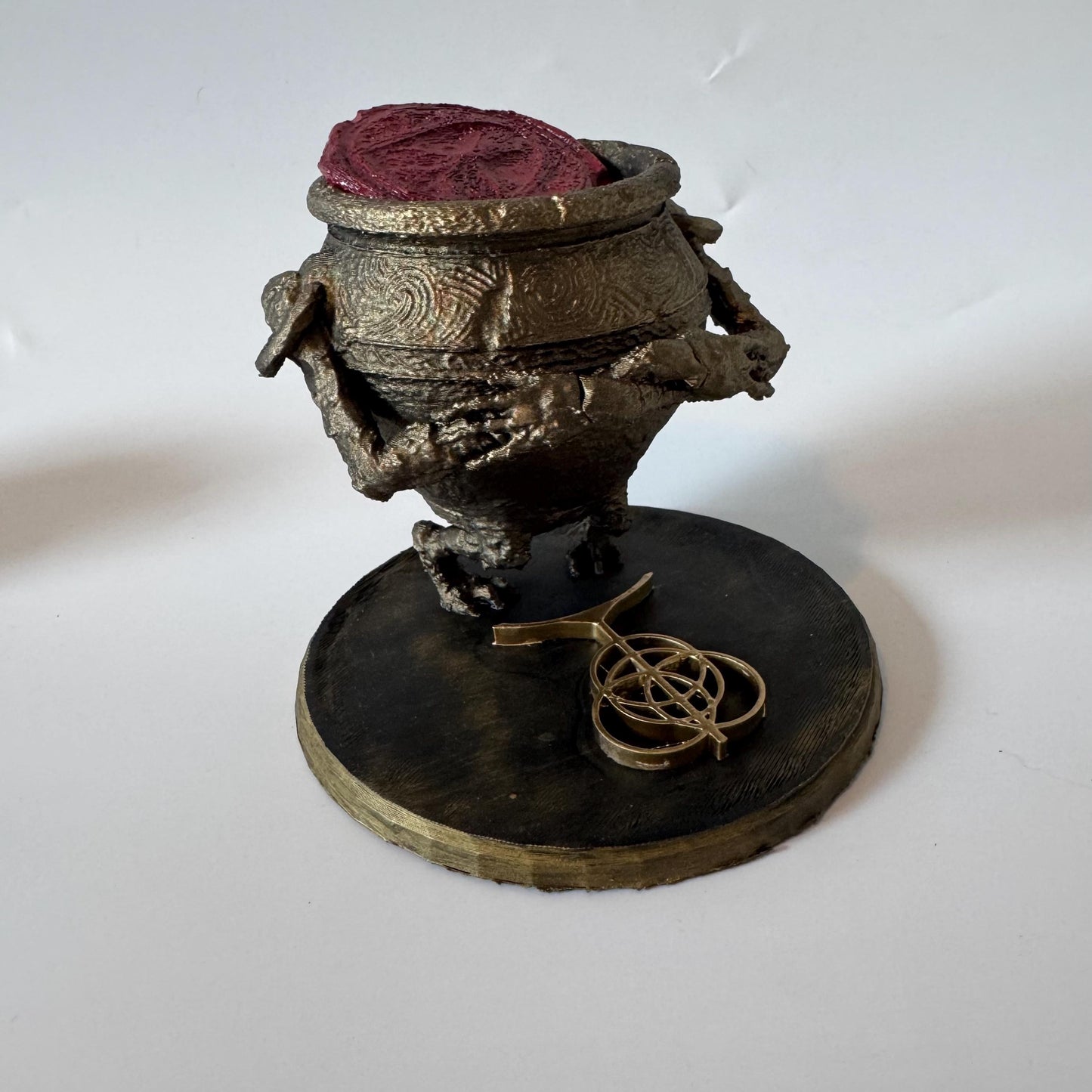 Iron Fist Alexander Figurine: Elden Ring Pot Warrior - Hand-Painted PLA
