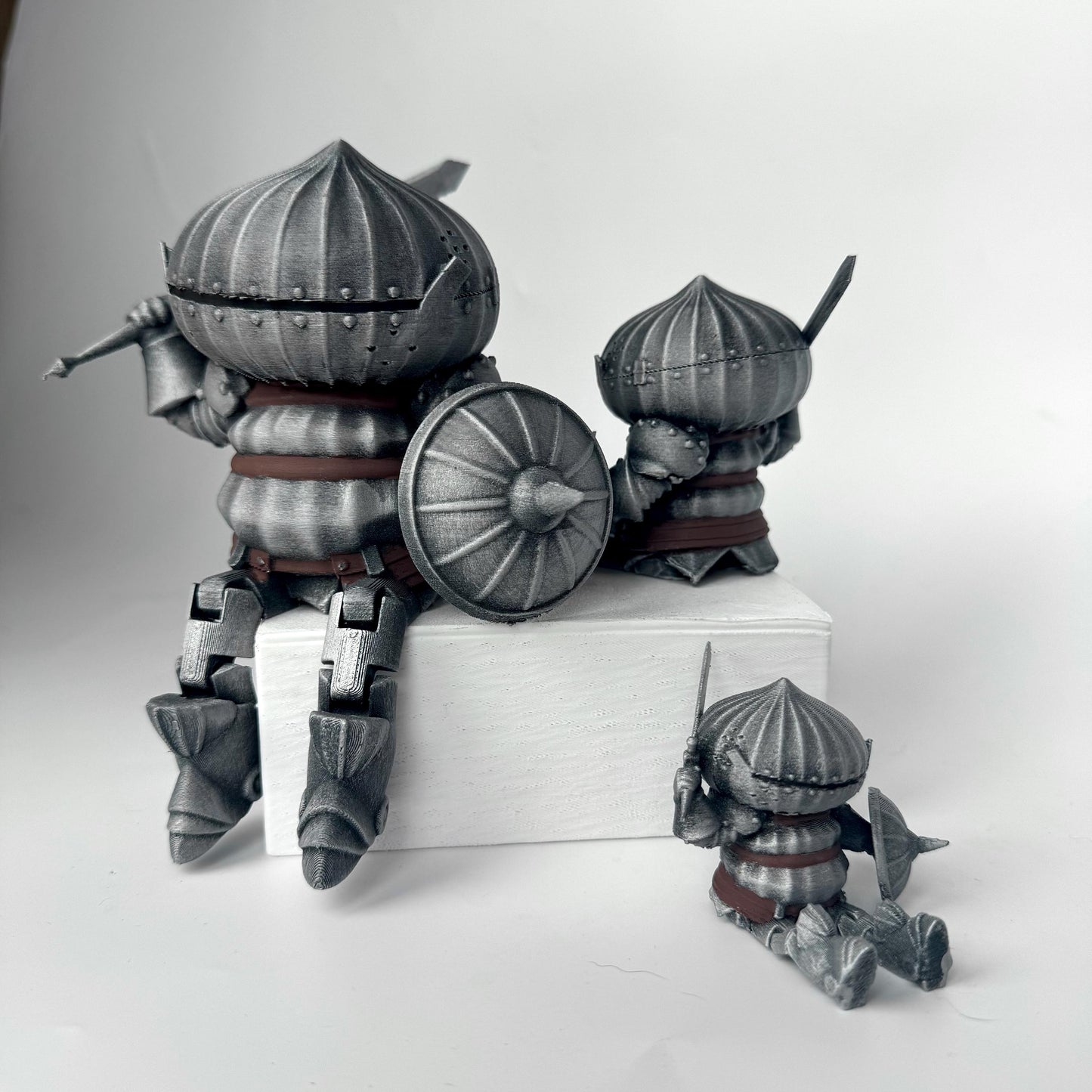 Onion Knight Figurine: Siegmeyer of Catarina - Dark Souls Fan Art