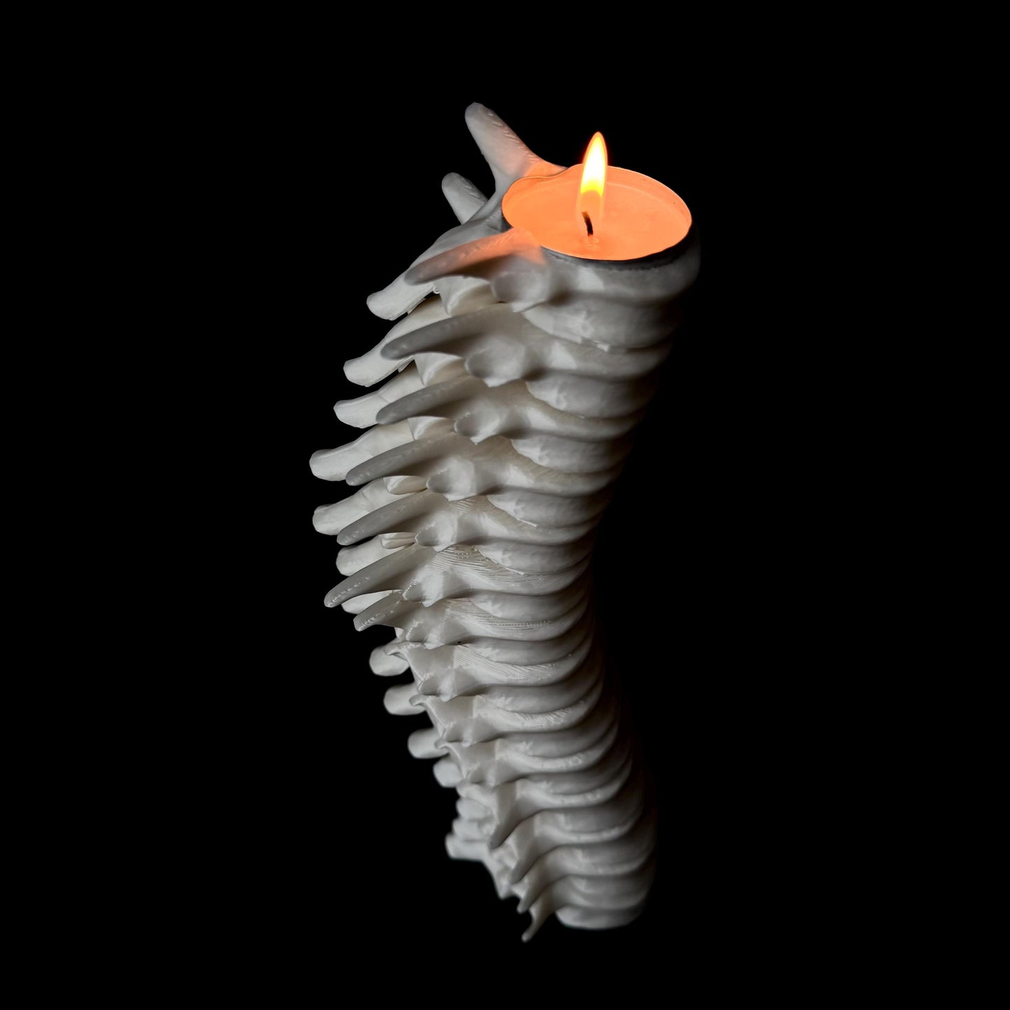 Spine Candlestick: 3D Printed Wizard Decor - Harry Potter Inspired
