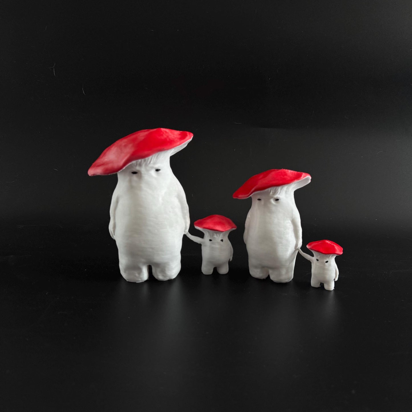 Mushroom People - Elden Ring Dark Souls Figurine Collectible