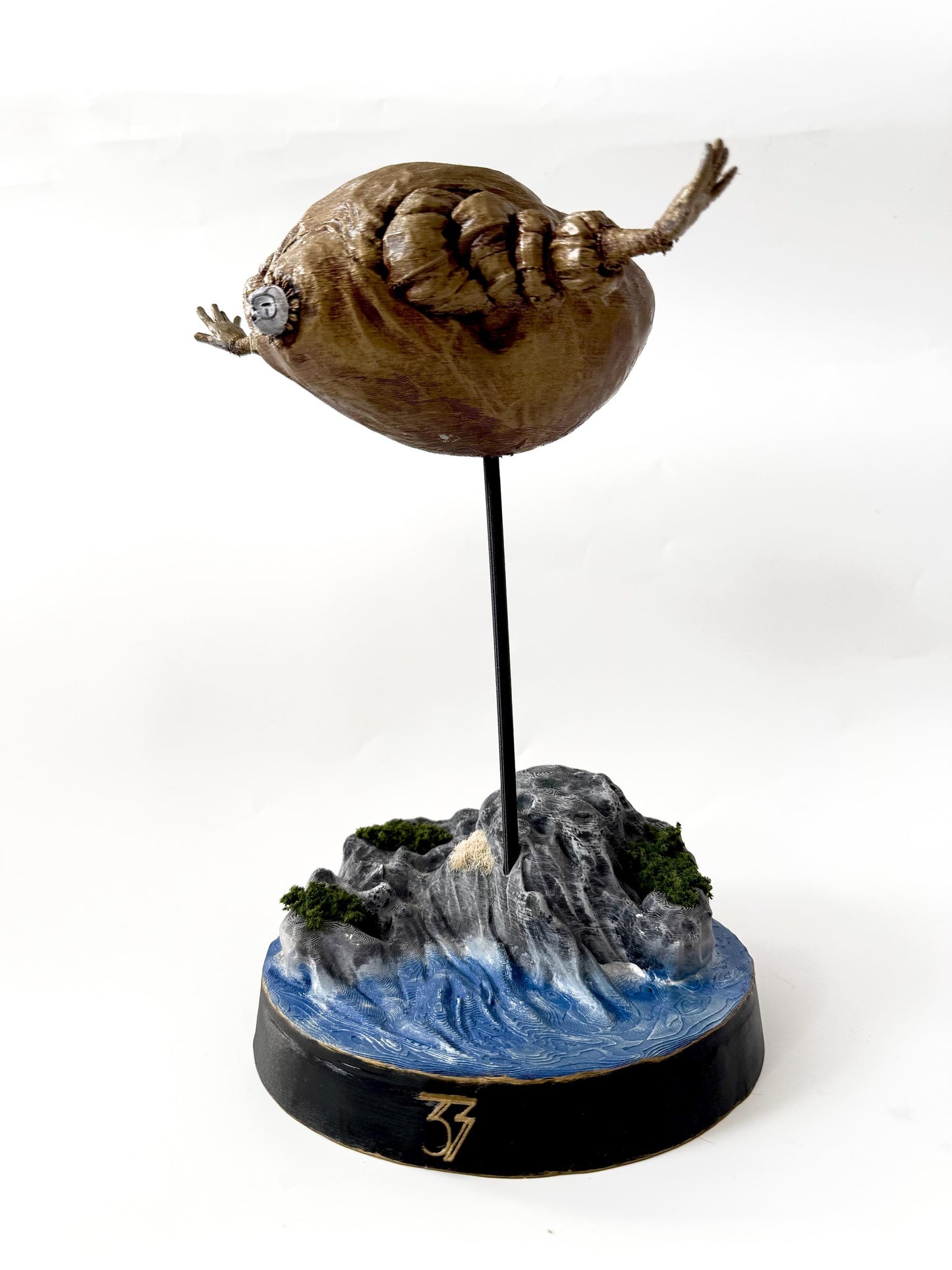 Expedition 33 Clair Obscur Flying  Esquie Stand Display Diorama - Gamer Gift