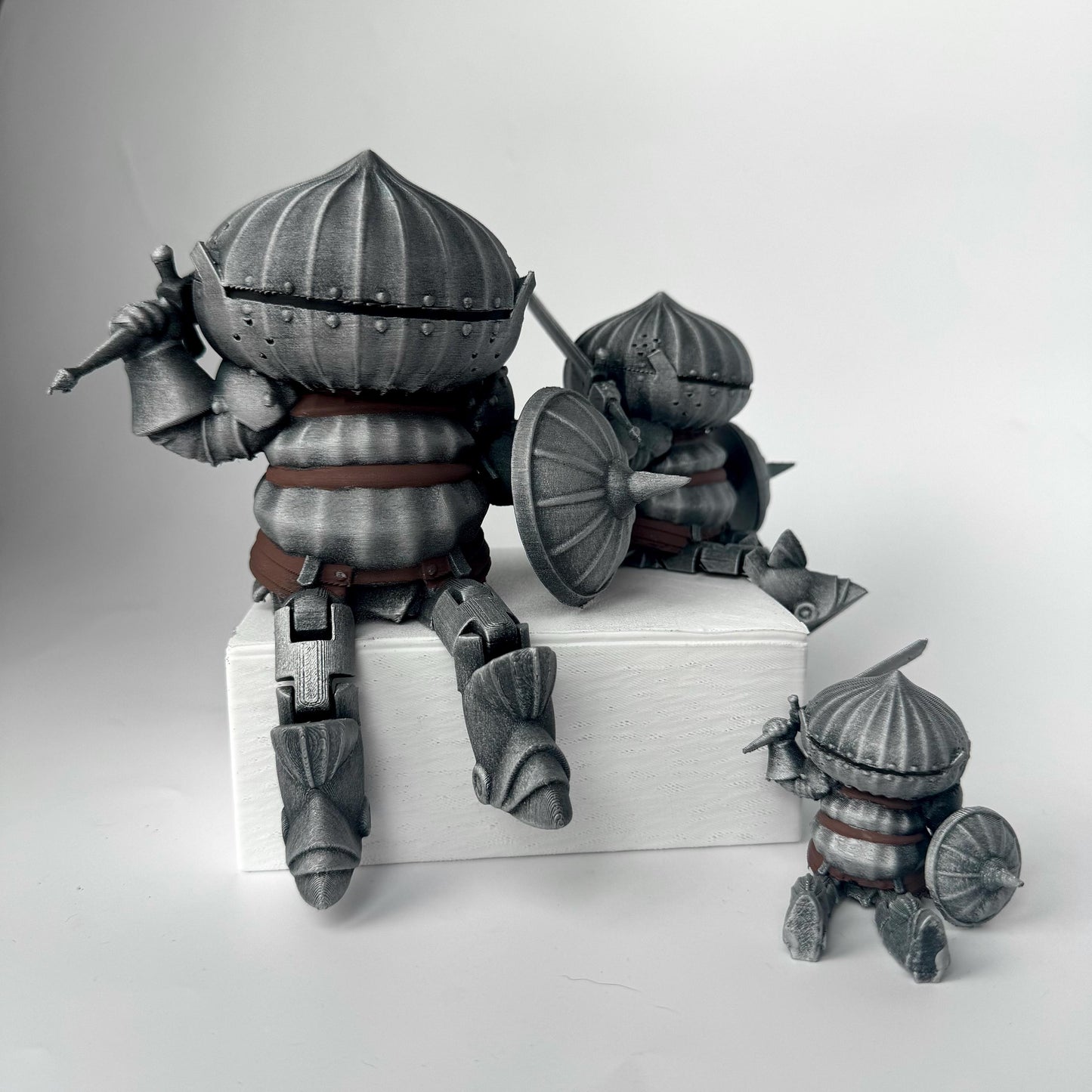 Onion Knight Figurine: Siegmeyer of Catarina - Dark Souls Fan Art