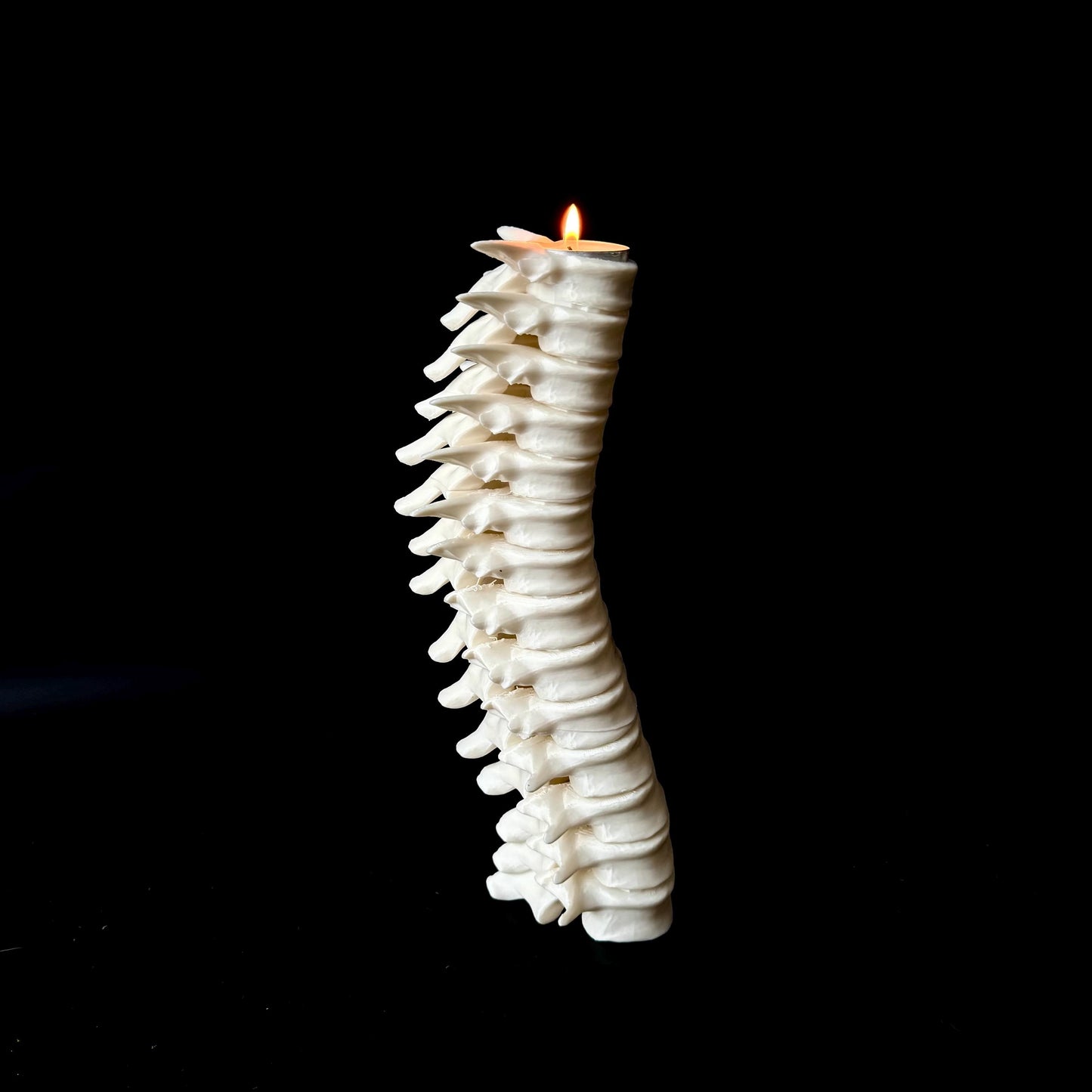 Spine Candlestick: 3D Printed Wizard Decor - Harry Potter Inspired