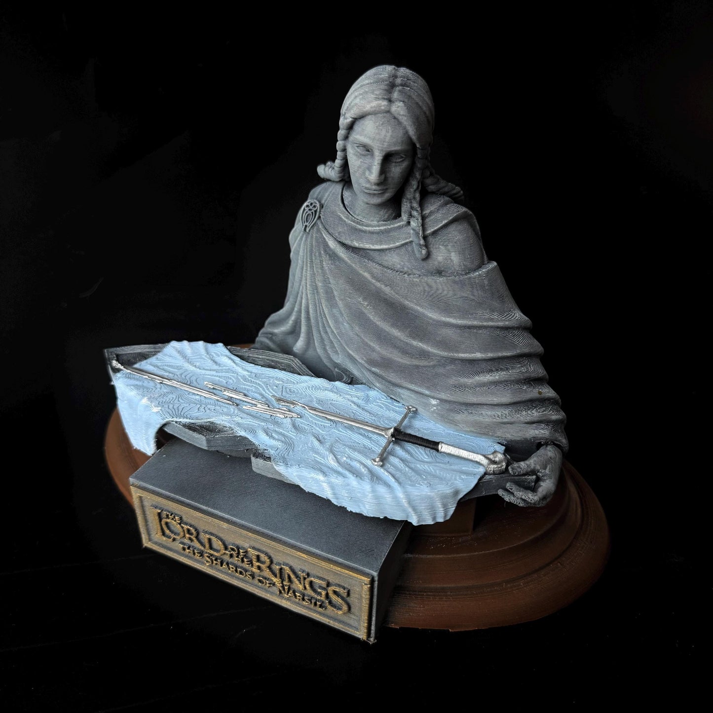 Hand-Painted Shards of Narsil Replica - Lord of the Rings Collectible