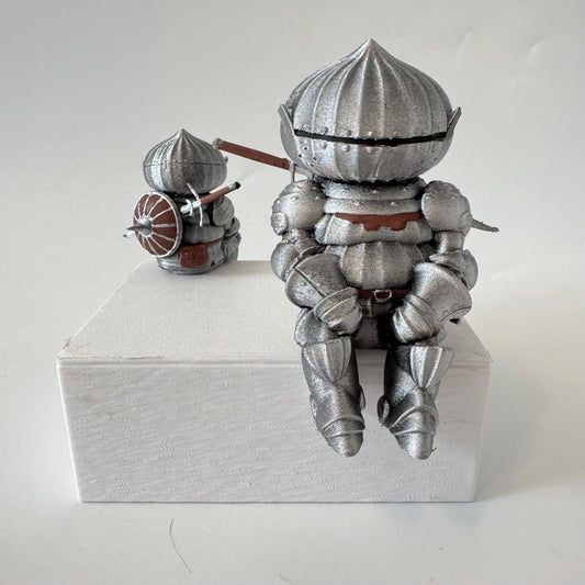 Onion Knight Figurine: Dark Souls 3 Fan Art, Gamer Gift