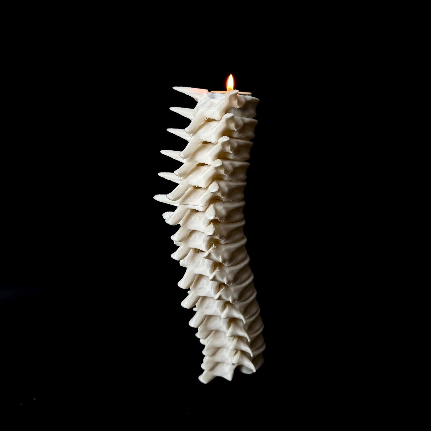 Spine Candlestick: 3D Printed Wizard Decor - Harry Potter Inspired