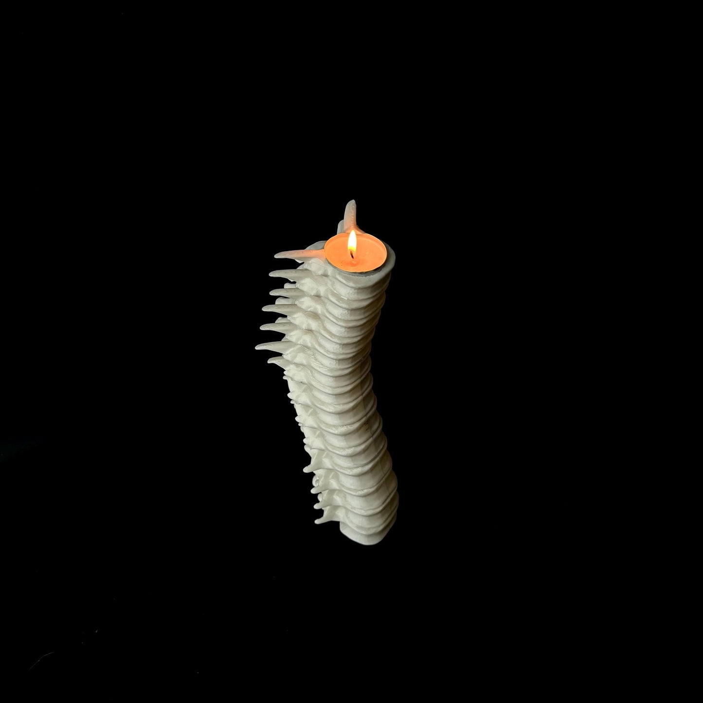 Spine Candlestick: 3D Printed Wizard Decor - Harry Potter Inspired