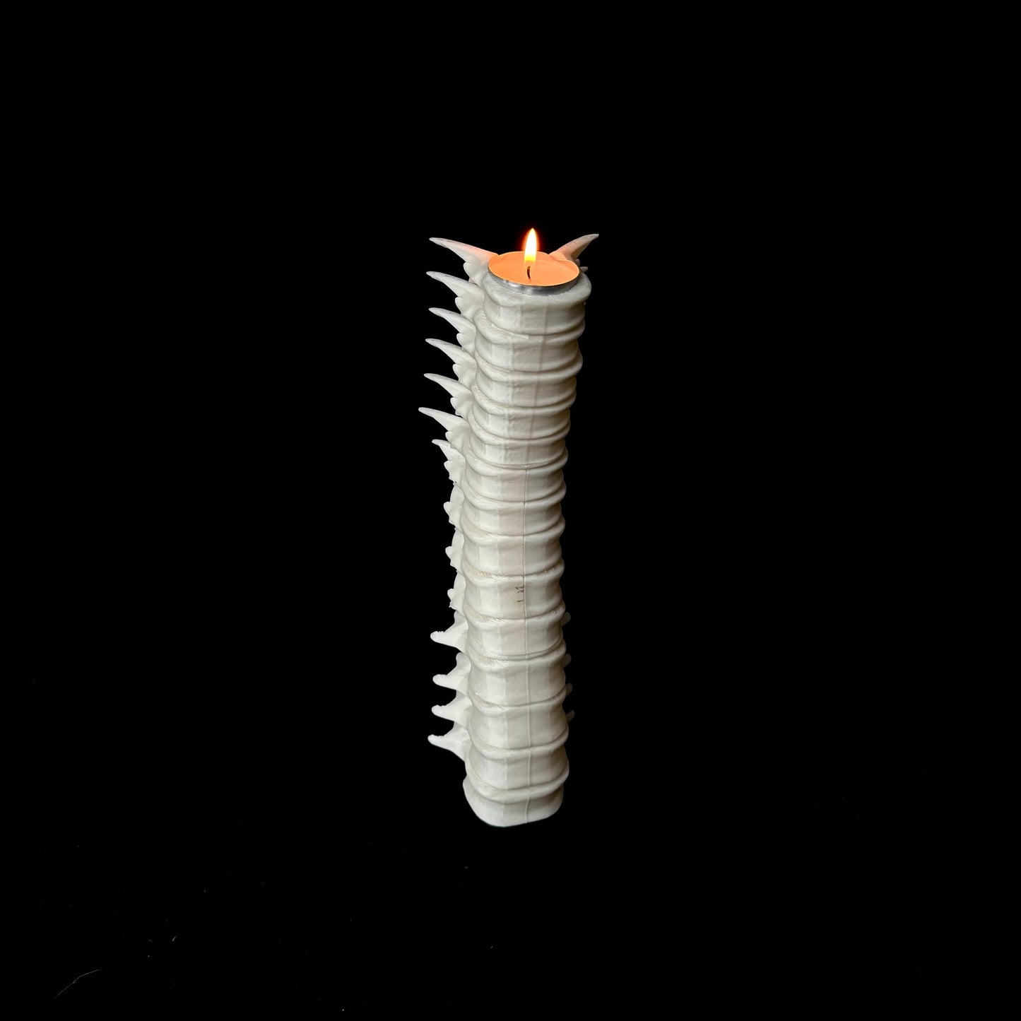 Spine Candlestick: 3D Printed Wizard Decor - Harry Potter Inspired