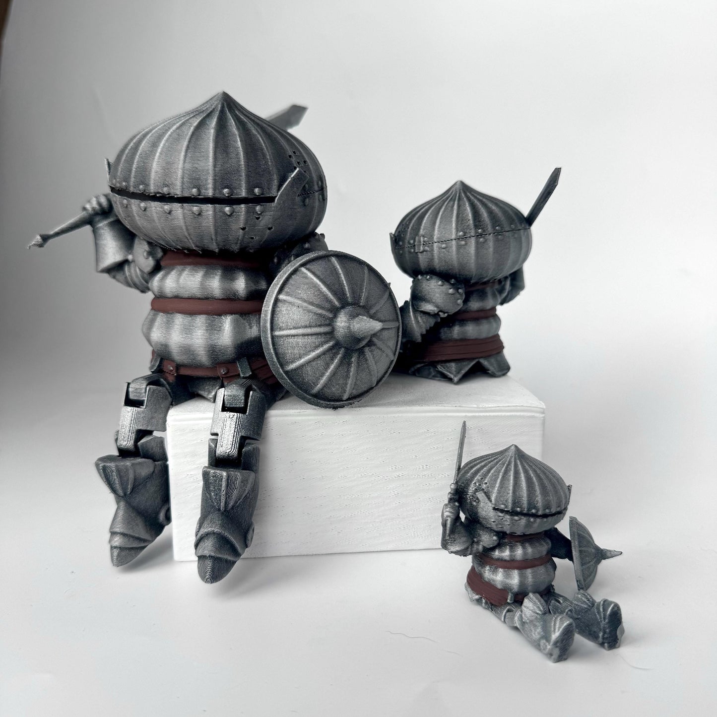 Onion Knight Figurine: Siegmeyer of Catarina - Dark Souls Fan Art