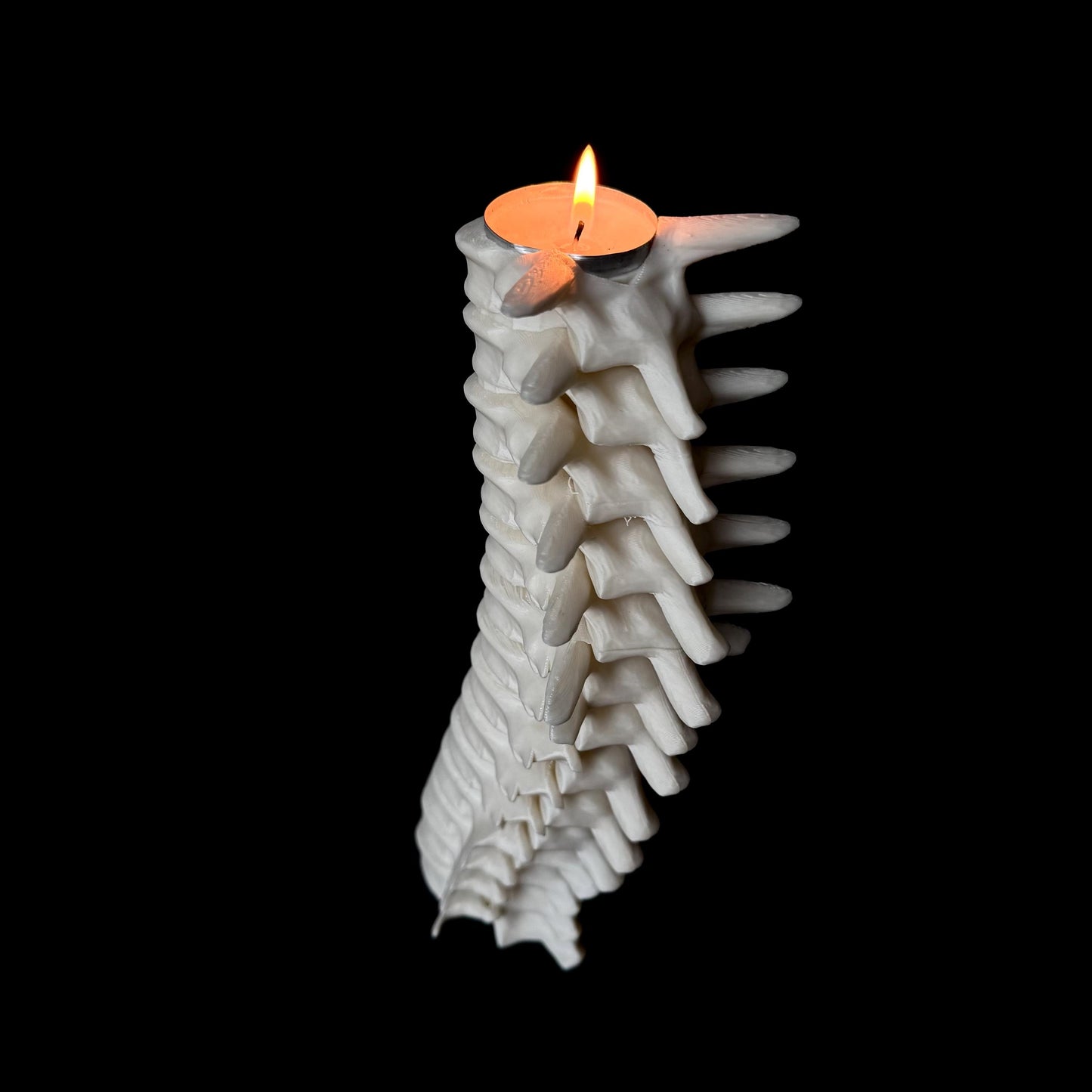 Spine Candlestick: 3D Printed Wizard Decor - Harry Potter Inspired