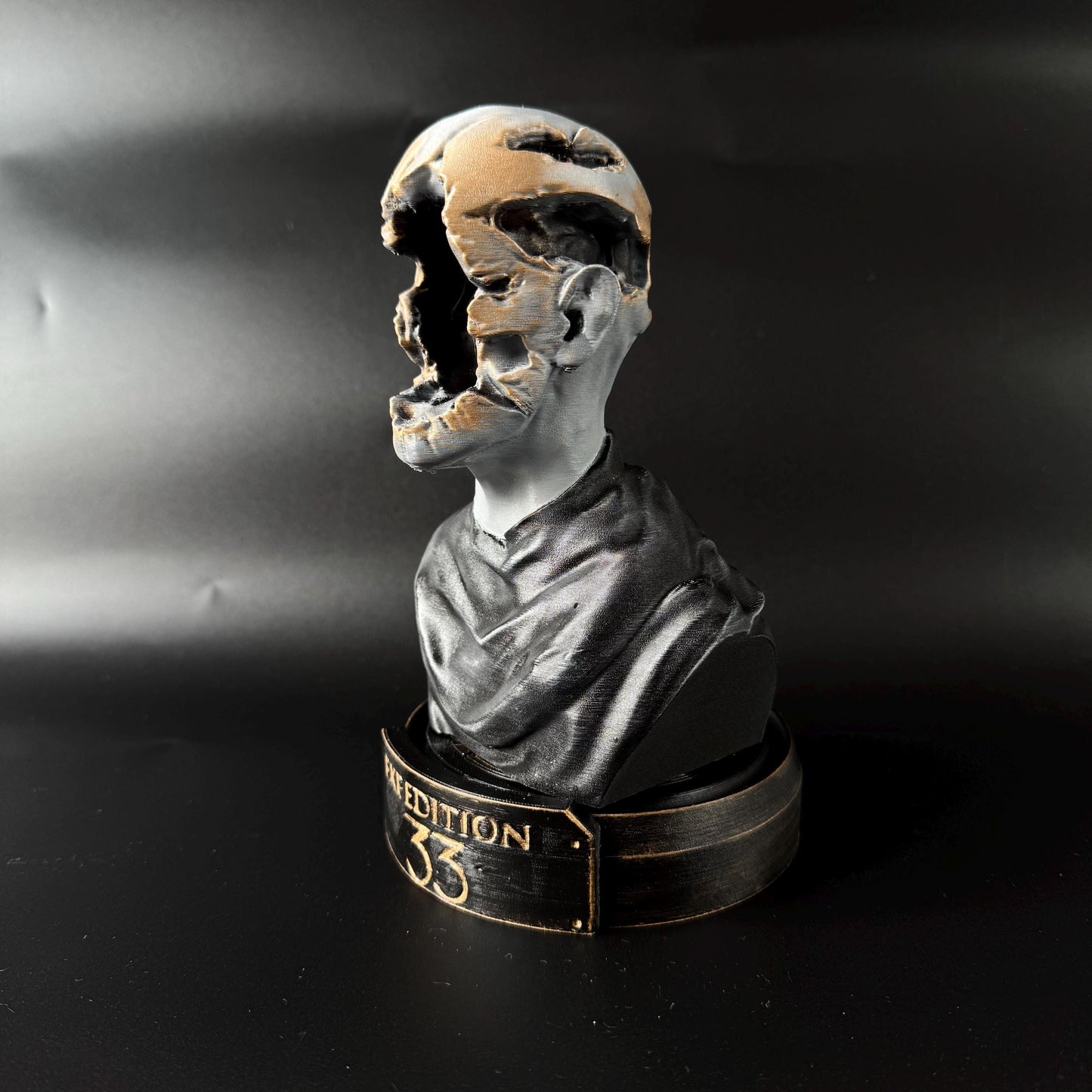 Expedition 33 Curator Bust: 3D Printed Sci-Fi Collector's Figurine