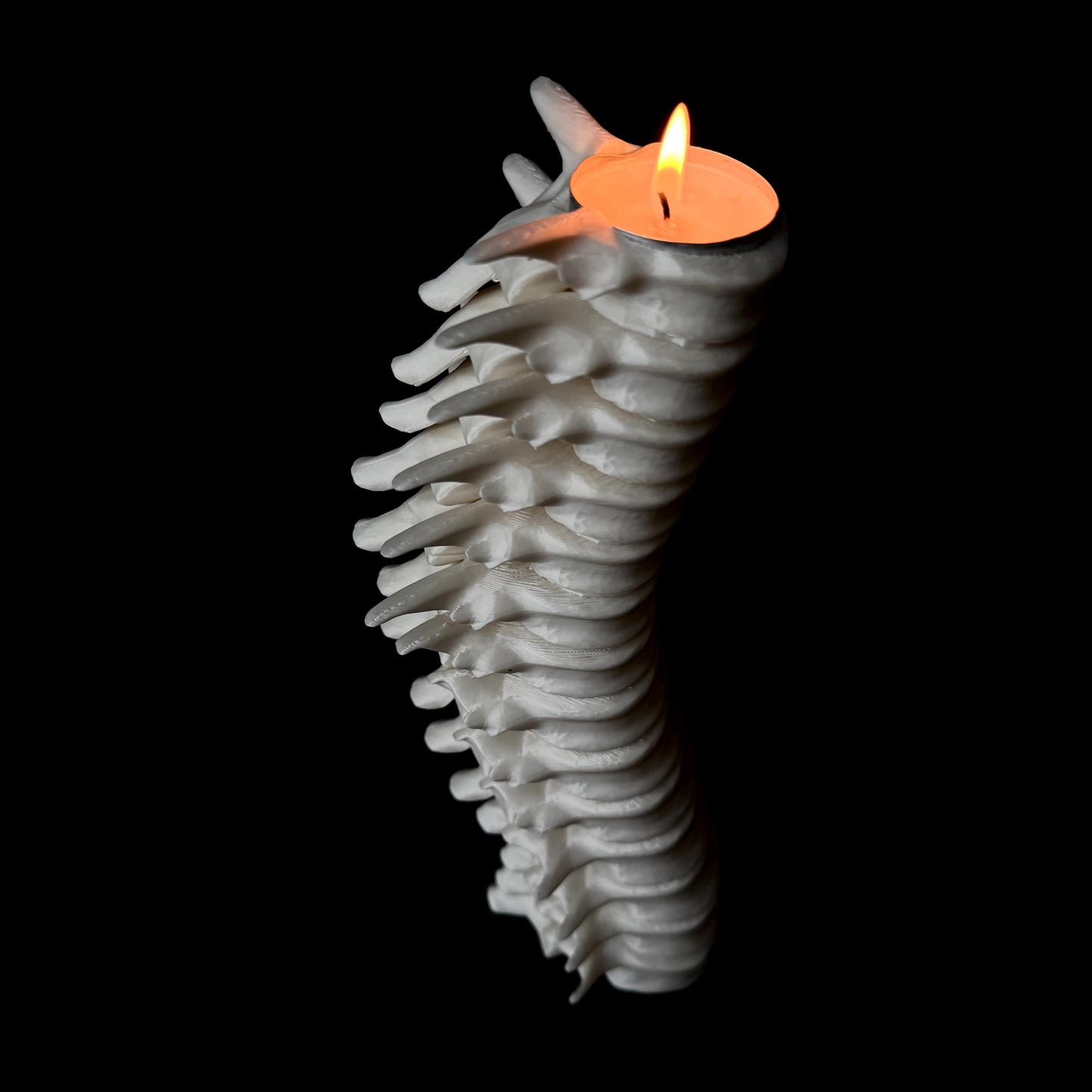 Spine Candlestick: 3D Printed Wizard Decor - Harry Potter Inspired