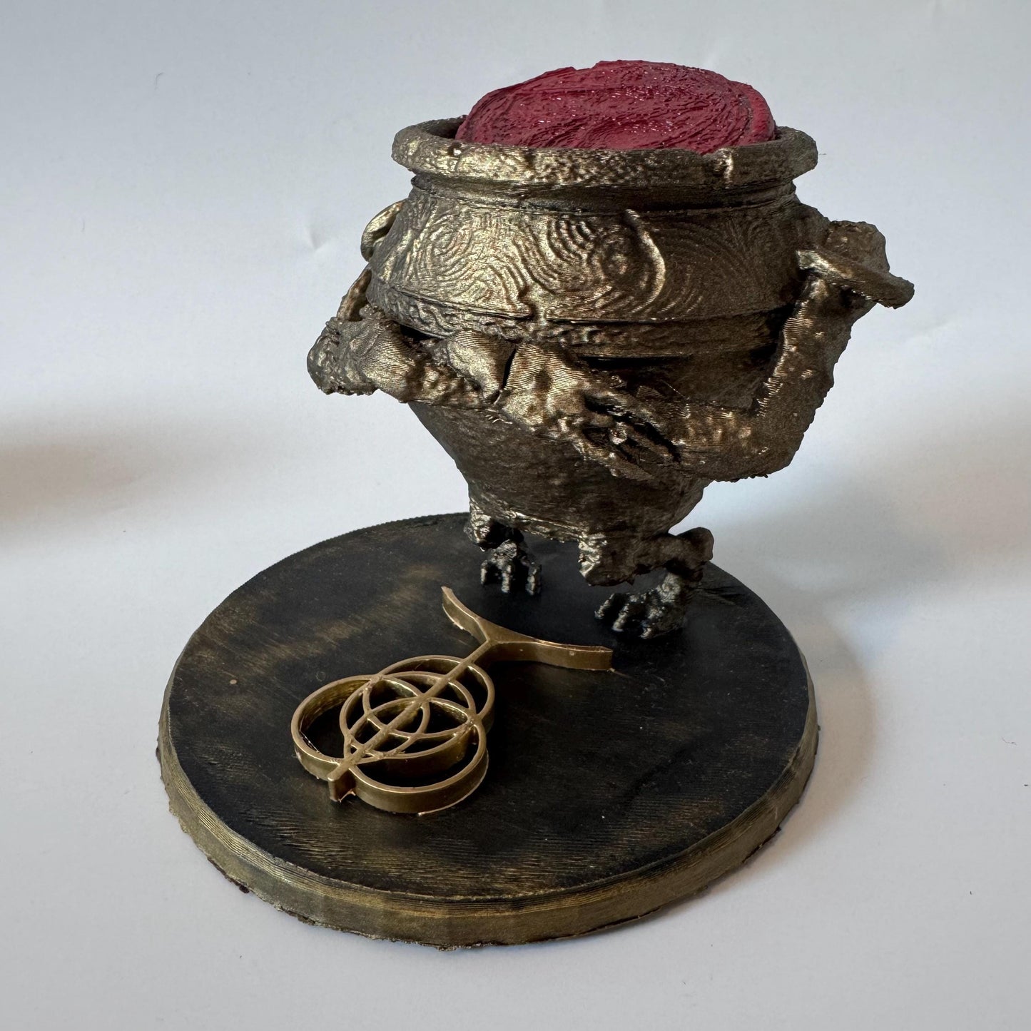 Iron Fist Alexander Figurine: Elden Ring Pot Warrior - Hand-Painted PLA
